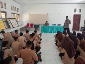 Cegah Kenakalan Remaja dan Bahaya Radikalisme, Da’i Polri Gandeng SMAN 1 Parigi Utara