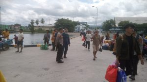 Polsek KP3 Pantoloan, Rutin Patroli Cegah Gangguan Kamtibmas