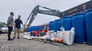 Ditreskrimsus Polda Sulteng ungkap Kasus Pertambangan Ilegal di Morut