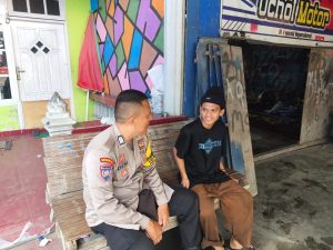 Bhabinkamtibmas Polsek Palu Selatan, Gencarkan Upaya Keamanan Lingkungan