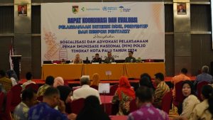 Wali Kota Palu Targetkan 57.000 Anak untuk Imunisasi Polio dalam Sepekan