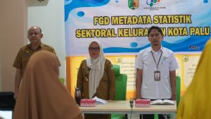Evaluasi Data Kelurahan, Sekkot Palu Harapkan Kerjasama Berkelanjutan dengan BPS