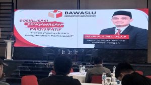 Peran Media dalam Pengawasan Partisipatif : Bawaslu Sulteng Gelar Sosialisasi
