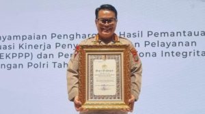 Pelayanan Prima dan Pembangunan ZI, Polresta Palu Raih Penghargaan Kategori A Dari Kapolri
