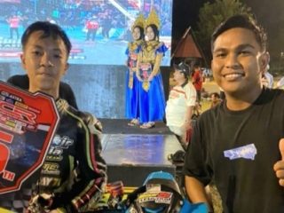 Jonathan Kolly, Pembalap Muda Asal Morowali Utara, Tampil Gemilang di Sirkuit Panggona Palu