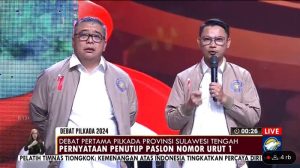Kuasai Debat Kandidat Pertama, Ahmad HM Ali – Abdul Karim Al Jufri Tampil Memukau