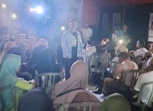 Meski Terbatas Cahaya, Warga Poso Tetap Antusias Sambut Kampanye Abdul Karim Al Jufri