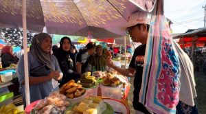 Juru Bicara Ahmad Ali, Andri Gultom Blusukan ke Pasar Kampung Bugis, Dukung UMKM dan Ekonomi Rakyat