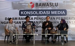 Bawaslu Sulawesi Tengah Gelar Konsolidasi Media untuk Perkuat Pengawasan Pemilu Serentak 2024
