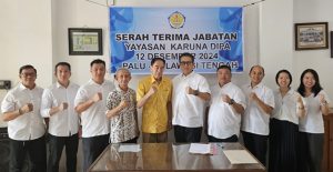 Wijaya Chandra Resmi Pimpin Yayasan Karuna Dipa Palu