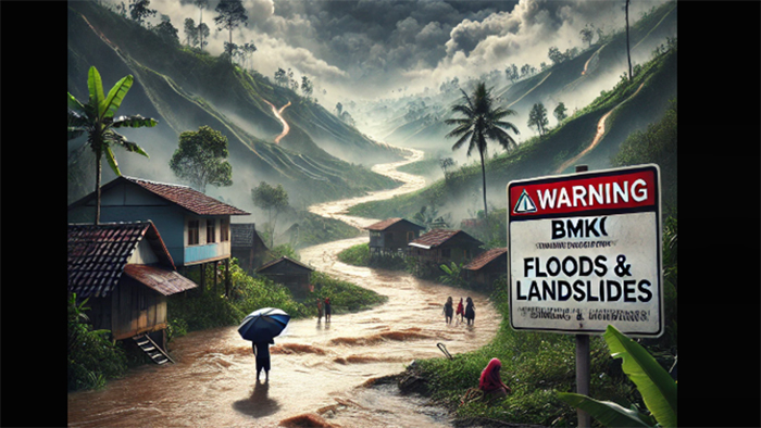 BMKG Ingatkan Potensi Banjir dan Longsor di Sulawesi Tengah Selama Libur Natal dan Tahun Baru