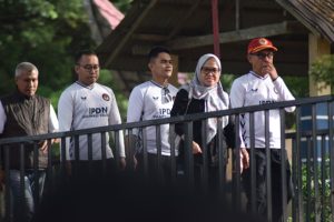 Sekkot Palu Sambut Kedatangan Drum Band GAP IPDN di Taipa Beach