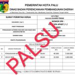 Hati-Hati! Penipuan Orderan Makanan Catut Nama Bappeda Palu