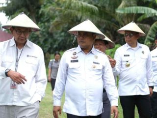Kepala Perwakilan Bank Indonesia Sulawesi Tengah, Rony Hartawan Kantor Wilayah Direktorat Jenderal Pemasyarakatan Sulawesi Tengah, dan Balai Penerapan Standarisasi Pertanian Sulawesi Tengah
