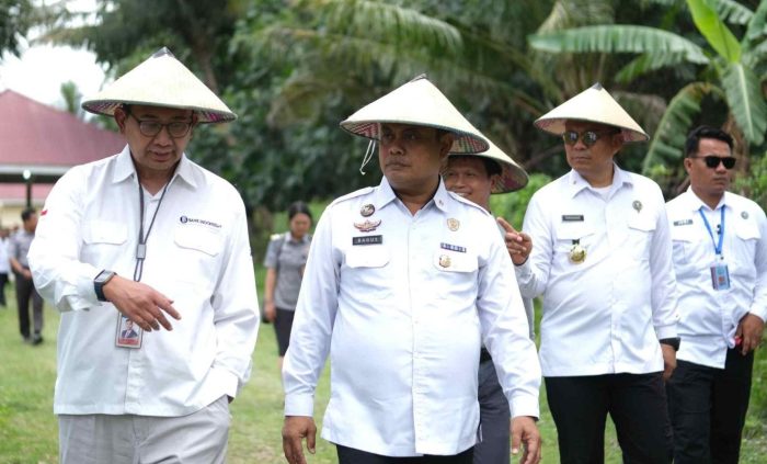 Kepala Perwakilan Bank Indonesia Sulawesi Tengah, Rony Hartawan Kantor Wilayah Direktorat Jenderal Pemasyarakatan Sulawesi Tengah, dan Balai Penerapan Standarisasi Pertanian Sulawesi Tengah