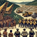 Ilustrasi : Pertahankan Tanah Ulayat dari PT Vale, Masyarakat Adat Pong Salamba Dilapor Polisi