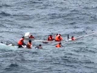Kapal KM Fitri 09 Tenggelam di Perairan Tolitoli