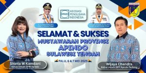 Musyawarah Provinsi DPP APINDO Sulawesi Tengah Digelar di Palu, Hadirkan Ketum DPN APINDO Shinta Kamdani