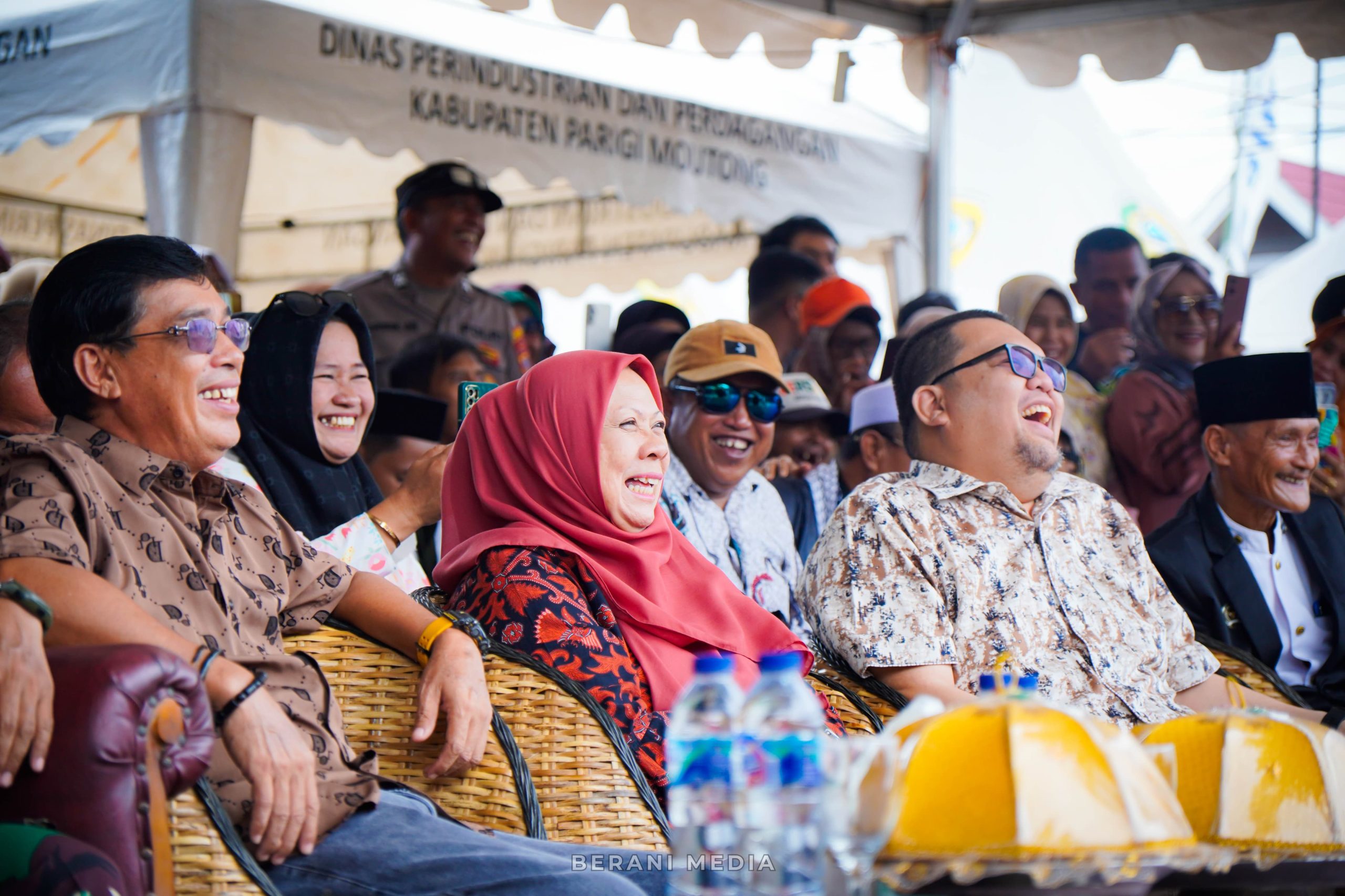 Wagub Sulteng Hadiri Puncak Hari Lalampa dan Parigi Utara Expo 2025