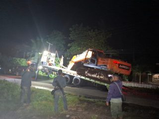Excavator Tambang Ilegal Disita di Parimo