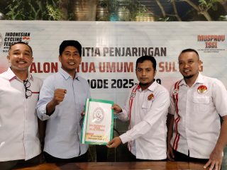 Resmi Daftar, Wawan Coxy Maju Calon Ketua ISSI Sulteng