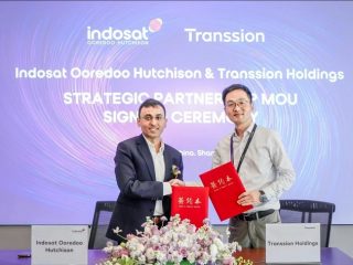 Indosat Teken MoU dengan Transsion di MWC Shanghai 2025