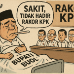 Bupati Buol Absen Rakor Pemberantasan Korupsi KPK karena Sakit