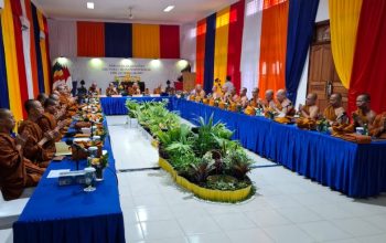 Rapimnas STI di Palu Fokus pada Persiapan Agenda Besar Jelang Setengah Abad Sangha Theravada Indonesia