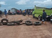 Desakan Penciutan Konsesi CPM, Warga Poboya Blokade Akses Tambang