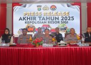 Tahun 2025 di Sigi : Kejahatan Konvensional Meningkat, Kasus Narkoba Menurun
