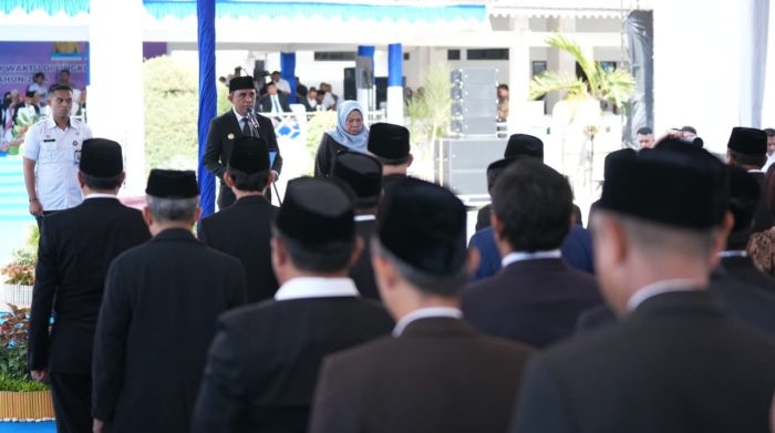 Pelantikan pejabat Pemprov Sulawesi Tengah