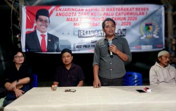 Reses 2026, Anggota DPRD Kota Palu, Irsan Satriya Dengar Keluhan Warga soal Fasilitas Umum