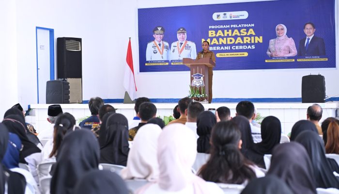 Gubernur Anwar Hafid Buka Pelatihan Bahasa Mandarin untuk SDM Lokal Morowali