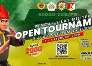 Palu Bergairah, Pangdam XXIII/PW Gulirkan Kejuaraan Nasional Pencak Silat dan Karate