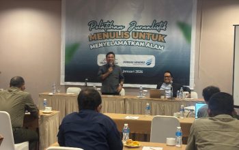 AMSI Sulteng Perkuat Liputan Lingkungan Lewat Pelatihan Jurnalis “Menulis untuk Menyelamatkan Alam”