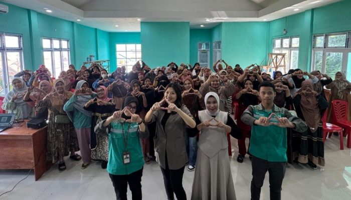Ratusan Perempuan Ikuti Literasi Keuangan PT Trinusa Dharma Utama di Morowali Utara