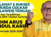 Golkar Sulteng Tuntaskan Konsolidasi, Musda 13 Kabupaten/Kota Hampir Rampung