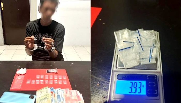 Satresnarkoba Polres Touna Ringkus Terduga Pengedar Sabu di Desa Malei Tojo