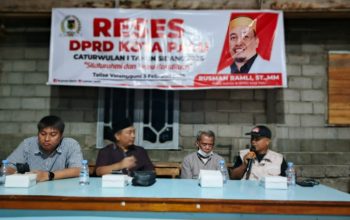 Anggota DPRD Kota Palu Caturwulan I Masa Persidangan 2026, Masa Jabatan 2024–2029, Rusman Ramli, ST., MM, Ketua Komisi B DPRD Kota Palu. Reses berlangsung di Kelurahan Talise Valangguni, Selasa (3/2/2026)