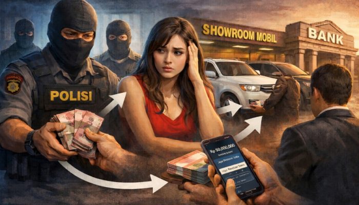 Modus Pemerasan Segitiga Oknum Polisi Polda Sulteng Dari Hotel ke Showroom, Berakhir di Rekening Rp50 Juta