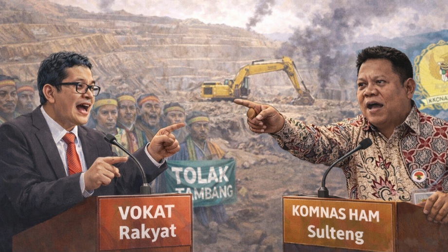 Adu Argumen Tambang Poboya: Advokat Rakyat dan Komnas HAM Sulteng Sama-Sama Serukan Perlindungan Masyarakat adat