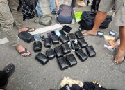 Polda Sulteng Bekuk 6 Kurir Sabu saat Baru Tiba di Bandara SIS Aljufri