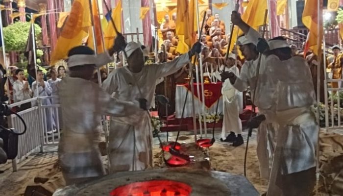 Pengecoran Rupang Buddha Nusantara Berlanjut di Palu, Penyatuan Dijadwalkan Juni 2026 di Jakarta